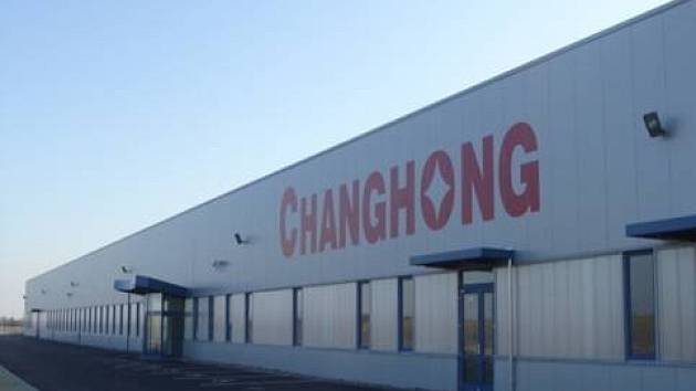 Podnik Changhong v Nymburce