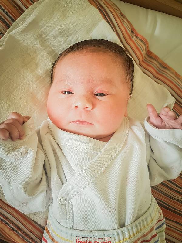 Ema Ulverová, Český Brod. Narodila se 11. dubna 2020 v 16.36 hodin, vážila 3 890g a měřila 51 cm. Prvorozenou holčičku očekávali rodiče Zuzana a Martin. (porodnice Nymburk)