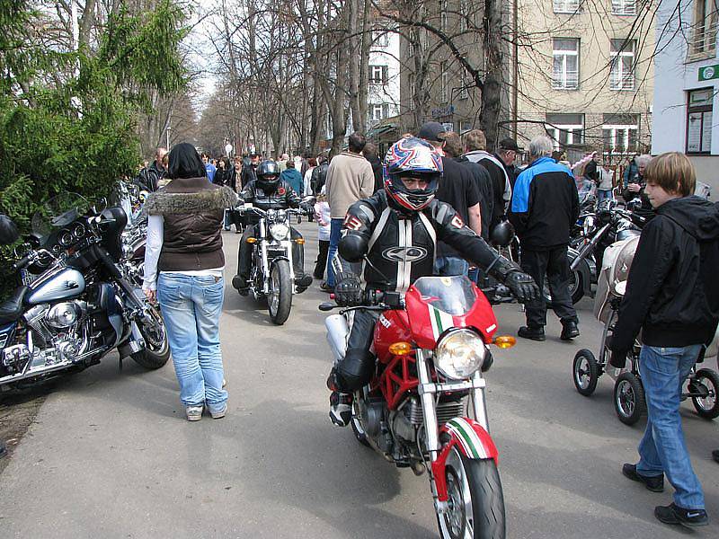 Zahájení motorkářské sezóny v Poděbradech