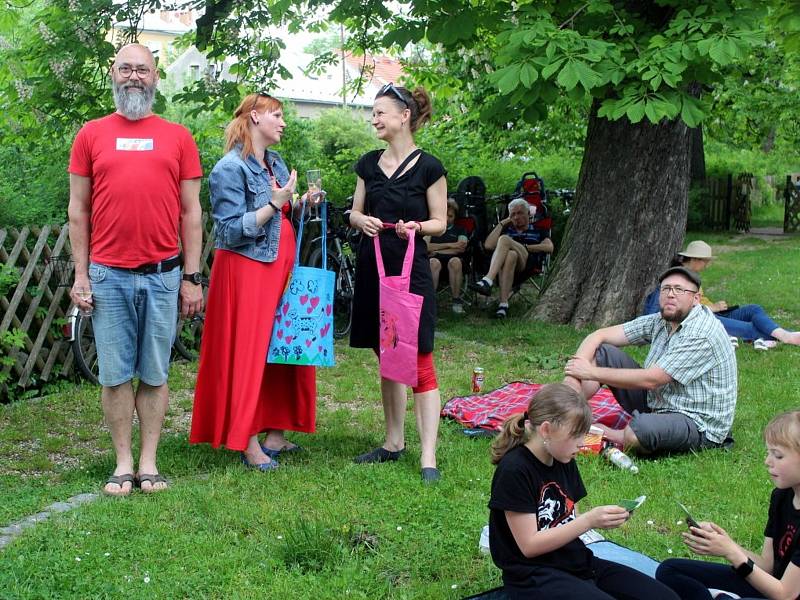 Z folkového festivalu Ve stínu vodárenské věže v Nymburce.