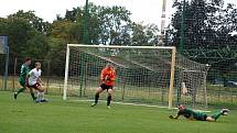 Z fotbalového utkání I.A třídy Polaban Nymburk - Bohemia Poděbrady (3:1)