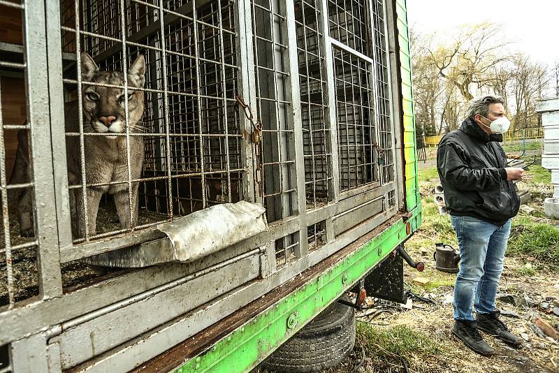 Zimoviště cirkusu JO-JOO ve Zbožíčku u Nymburka