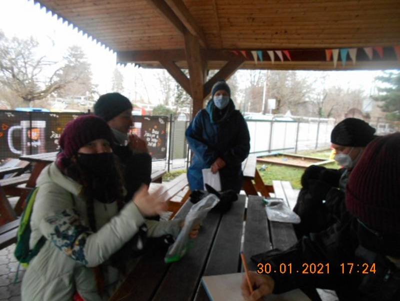 Turisté prošli různě dlouhé trasy Polabím v sobotu 30. ledna. Foto: Václav Míka