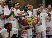 Basketbalisté Nymburka získali čtrnáctý titul mistra republiky v řadě.