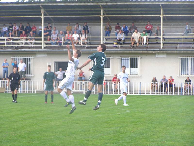 Ze zápasu Union Čelákovice - Česká Lípa (0:1)