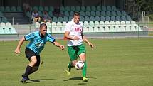 Z přípravného fotbalového utkání Polaban Nymburk - Luštěnice (4:0)