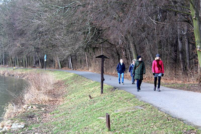 Soutok v sobotu po obědě nebyl cílem turistů ani místních.