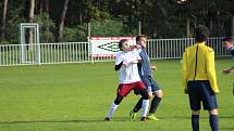 Dorostenecké okresní derby krajského přeboru vyhráli mladíci Ostré, doma porazili Poděbrady 2:0