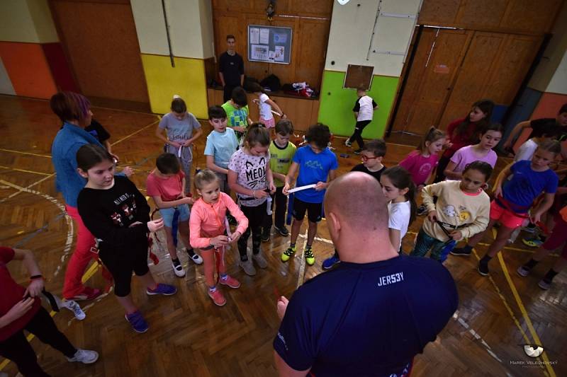 Novou sportovní disciplínu zkoušeli na Tyršově škole.