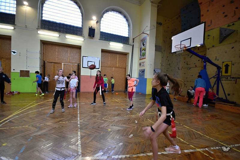 Novou sportovní disciplínu zkoušeli na Tyršově škole.