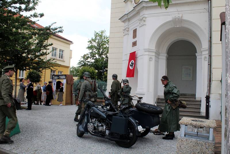 Nymburští filmaři točí hraný dokument o událostech v Nymburce z roku 1945.