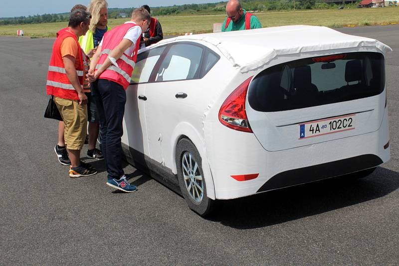 Firma Valeo testuje na milovickém letišti technologie budoucnosti.