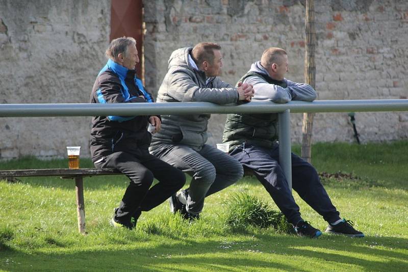 Z fotbalového utkání I.A třídy Sokoleč - Průhonice