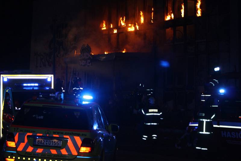 Natáčení závěrečné scény Sanitky II na Božím Daru