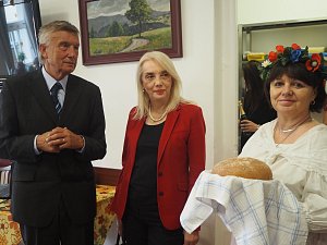 Diplomatka ze Srbska navštívila lázeňské Poděbrady.