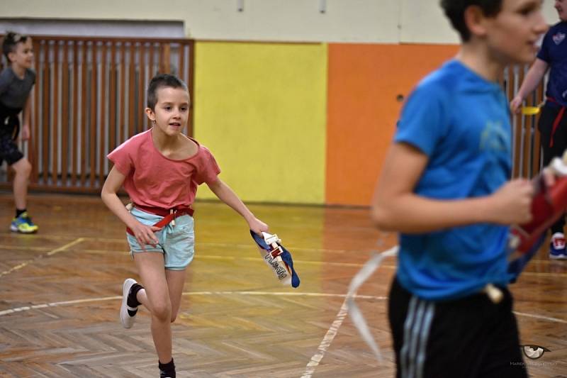 Novou sportovní disciplínu zkoušeli na Tyršově škole.