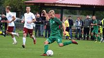 Z fotbalového utkání I.A třídy Polaban Nymburk - Bohemia Poděbrady (3:1)