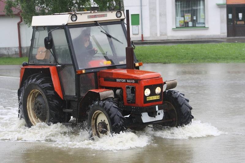 Povodeň ve Vestci a Křinci