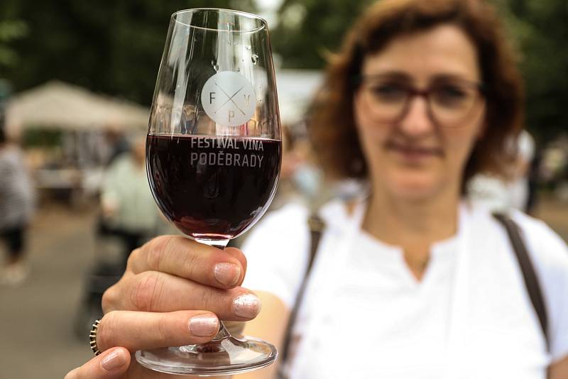 Z Festivalu vína Poděbrady 2021.