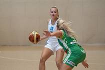 Z basketbalového utkání 1. ligy žen Poděbrady - BSK KP Brno 59:68