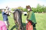 Den koně se konal v historické vesničce Botanicus v Ostré