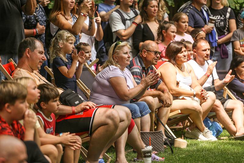 Food festival v Dětenicích v úterý 5. července 2022.