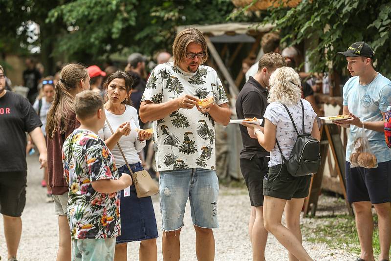 Food festival v Dětenicích v úterý 5. července 2022.