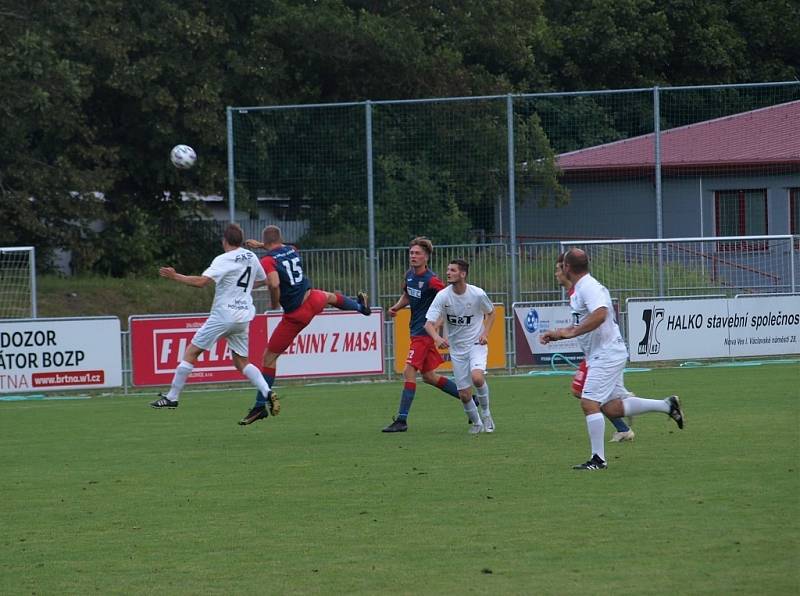 Z přípravného fotbalového utkání Městec Králové - Bohemia Poděbrady |B (2:0)