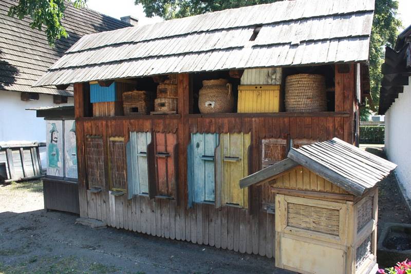 Medobraní ve skanzenu v Přerově nad Labem