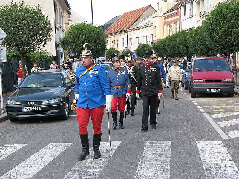 Dragouni prošli Nymburkem