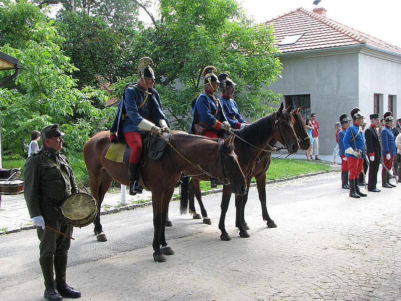 Dragouni prošli Nymburkem