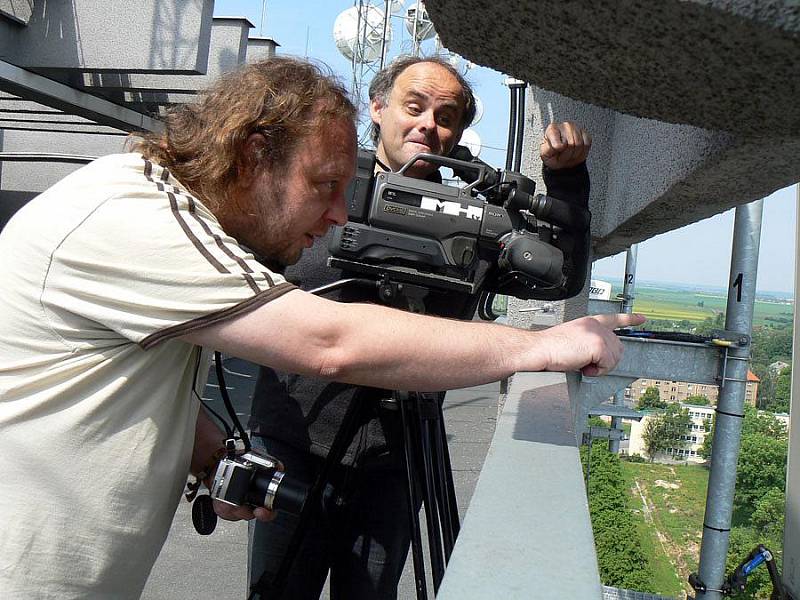 Dokument o Semiramis natáčeli na střeše bývalého COPu