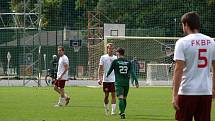 Z fotbalového utkání I.A třídy Polaban Nymburk - Bohemia Poděbrady (3:1)