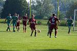 Z fotbalového utkání Postřižinského okresního přeboru Přerov nad Labem - Bohemia Poděbrady B (1:0)