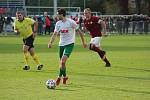 Z fotbalového utkání krajského přeboru Bohemia Poděbrady - Polaban Nymburk (2:0)