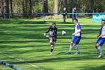 Z fotbalového utkání I.A třídy Slovan Poděbrady - Pšovka Mělník