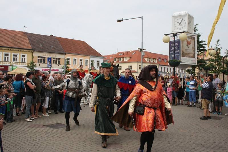 Z jednoho z předchozích ročníků Slavností krále Jiřího.