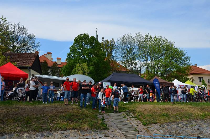 Z akce Lodě na Labi v Nymburce