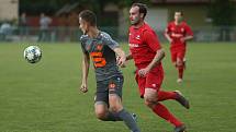 Z fotbalového utkání turnaje Sokoleč cup Velim - Slovan Poděbrady (3:1)