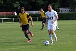 Z fotbalového derby I.B třídy Bohemia Poděbrady - Slovan Poděbrady (2:1)