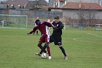 Z fotbalového utkání I.A třídy Libice nad Cidlinou - Slaný (0:1)