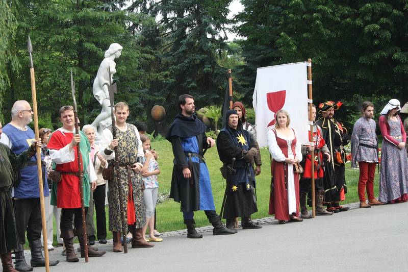 Slavnosti krále Jiřího v Poděbradech.