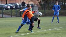 Z fotbalového utkání kolínského turnaje Polaban Nymburk - Kolín U19  (3:1)