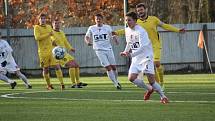 Z fotbalového utkání I.A třídy Bohemia Poděbrady - Záryby (1:2)