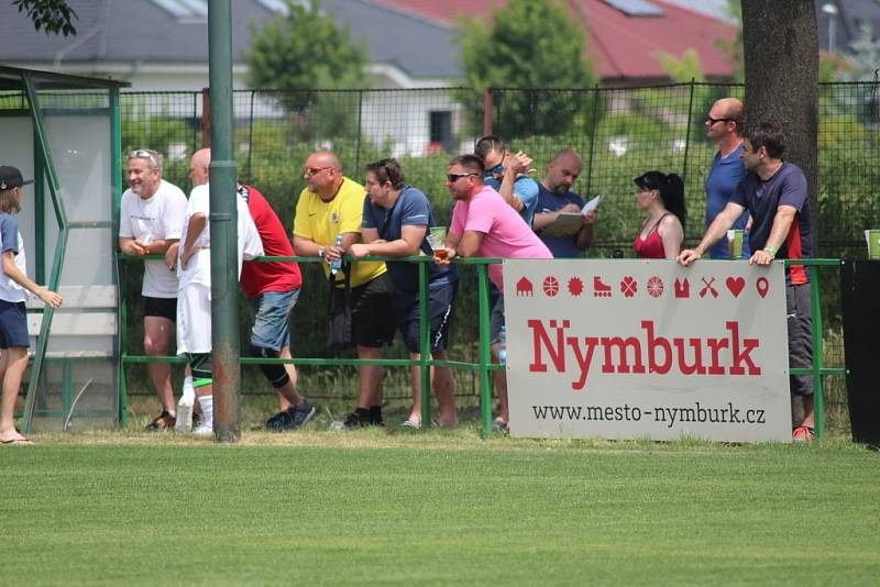 Fotbalový Polaban Nymburk slavil 80. let od postupu do první ligy. Pozval si Sigi team