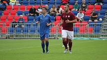 Z fotbalového utkání krajského přeboru Bohemia Poděbrady - Nespeky (4:4, na penalty 8:7)