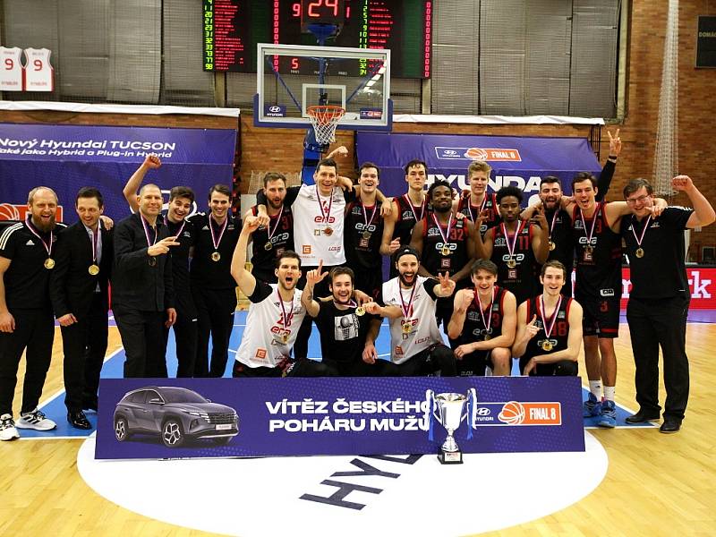 Z finále basketbalového Českého poháru Nymburk - Kolín