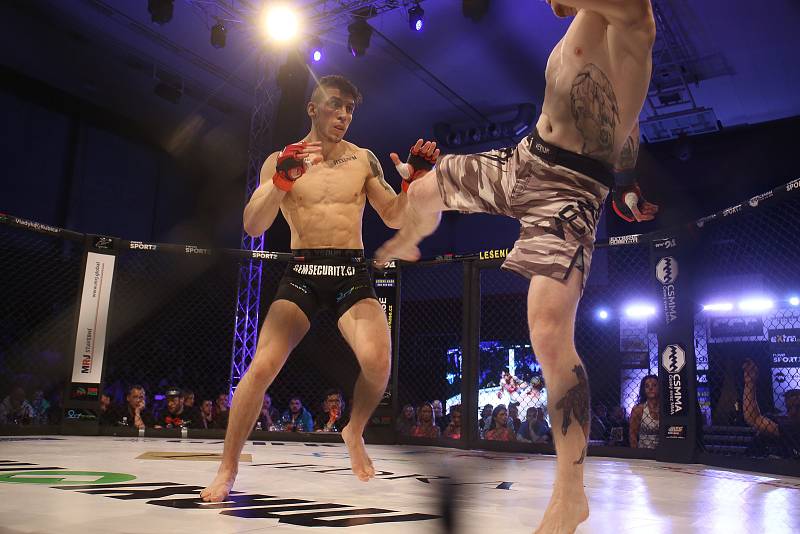 Galevečer MMA GCF 61 Cage Fight Nymburk se ve Sportovním centru konal v neděli 26. ledna.