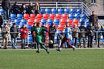 Z přípravného fotbalového utkání Bohemia Poděbrady - Polaban Nymburk (3:1)