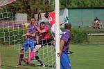 Z fotbalového utkání I.B třídy Lysá nad Labem - Loučeň